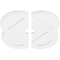 Ekena Millwork Charlotte Architectural Grade PVC Ceiling Medallion, 28"OD x 3"ID x 11 1/4"C x 1"P, Two-Piece CMP28CE2-03000 - alternate 4